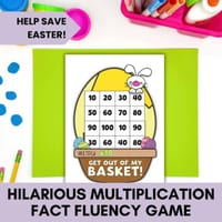 Easter Maths - Multiplication Fact Fluency Game (2 to 12 Times Tables) - thumbnail 2 of 4