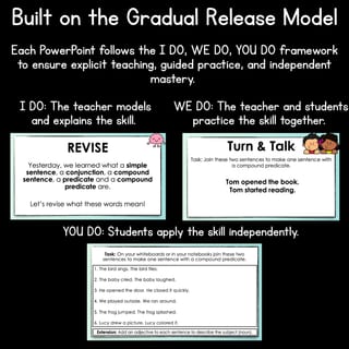 Combining Sentences Compound Predicate | Sentence-Level Writing | Writing Revolution Aligned - image 4 of 5