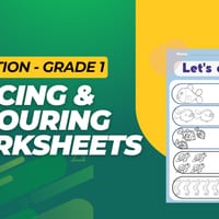 Trace, Colour & Learn Indonesian Numbers 1–10 | Transition–Grade 1 Worksheets - thumbnail 1 of 1