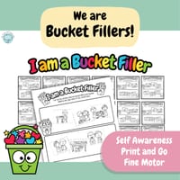 Teaching Kindness with Bucket Filling | SEL Activity & Display