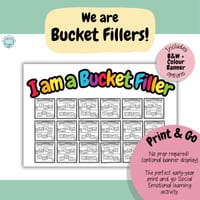 Teaching Kindness with Bucket Filling | SEL Activity & Display - thumbnail 4 of 4