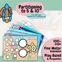 The Ultimate Hands On Partitioning Kit | Fine Motor Embedded - thumbnail 1 of 4