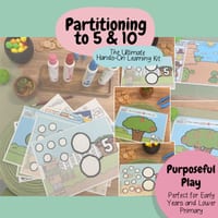 The Ultimate Hands On Partitioning Kit | Fine Motor Embedded - thumbnail 4 of 4