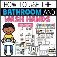 Back to School First Day First Week Activities, Crafts, Charts, Bathroom Rules, Worksheets - thumbnail 7 of 8