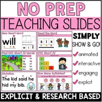 Phonics Lesson Slides CVC Short i Explicit Whole Group Teaching Slides Foundation and Year 1 - thumbnail 2 of 4