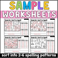 Short o CVC Word Families Phonics, Spelling and Word Sorting SOR Year 1 Worksheets - thumbnail 4 of 4