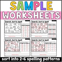Short u CVC Word Families Phonics, Spelling and Word Sorting SOR Year 1 Worksheets - thumbnail 4 of 4