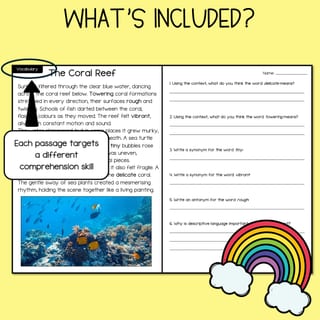 Years 3 + 4 Reading Comprehension Passages + Questions| V9 Australian Curriculum - image 2 of 3
