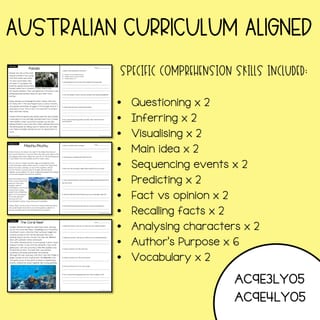 Years 3 + 4 Reading Comprehension Passages + Questions| V9 Australian Curriculum - image 3 of 3