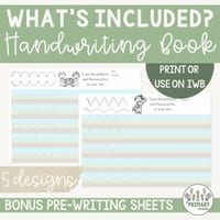 Sky Grass Ground Dirt Handwriting Tracing Practice Book - NSW/ACT - thumbnail 4 of 4