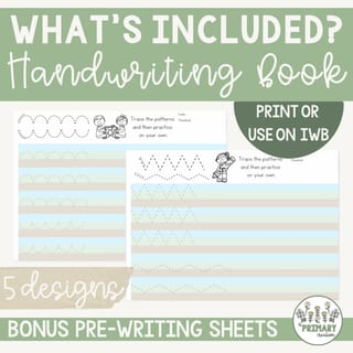 Sky Grass Ground Dirt Handwriting Tracing Practice Book - NSW/ACT - image 4 of 4