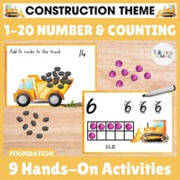 Numbers 1 to 20 Activities and Games | Exit Tickets | Foundation | Kindergarten - thumbnail 1 of 4