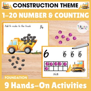Numbers 1 to 20 Activities and Games | Exit Tickets | Foundation | Kindergarten - image 1 of 4