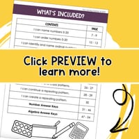 Foundation Number & Algebra Math Worksheet & Assessment Pack - thumbnail 4 of 4