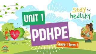 Stage 1 PDHPE Unit 1 – Safety, Wellbeing and Movement. **NEW Syllabus** - image 2 of 7
