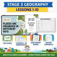 Stage 3 HSIE – Geography Unit 1: Places Are Organised in Different Ways  - thumbnail 1 of 7