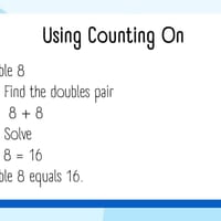 Stage 1 EAST Maths - CSQ13 & CHAN1  | Lessons 1-4 | Doubles/Near Double & Chance - thumbnail 8 of 8