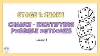 Stage 1 EAST Maths - CSQ13 & CHAN1 | Lessons 1-4 | Doubles/Near Double & Chance - image 3 of 8