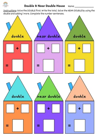 Stage 1 EAST Maths - CSQ13 & CHAN1 | Lessons 1-4 | Doubles/Near Double & Chance - image 5 of 8