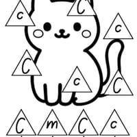 Matching Graphemes 'C' Worksheet - thumbnail 1 of 2