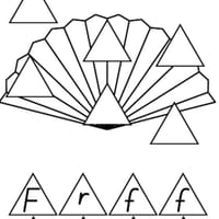 Matching Graphemes 'F' Worksheet - thumbnail 2 of 2