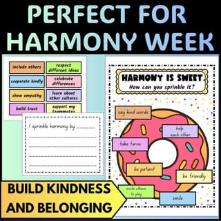 Harmony Day Craftivity and Writing Activity | Harmony Week Craftivity | K-6 | EALD - image 4 of 5