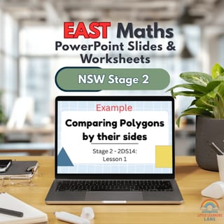 Stage 2 EAST Maths - RN3 & 2DS14 | Lessons 1-4 Bundle with Worksheets - image 1 of 6