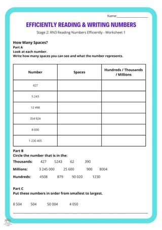 Stage 2 EAST Maths - RN3 & 2DS14 | Lessons 1-4 Bundle with Worksheets - image 2 of 6