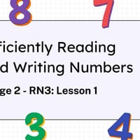 Stage 2 EAST Maths - RN3 & 2DS14 | Lessons 1-4 Bundle with Worksheets - thumbnail 5 of 6