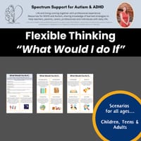 Flexible Thinking Speech Therapy Conflict Resolution Healthy Friendships Cards - thumbnail 1 of 1