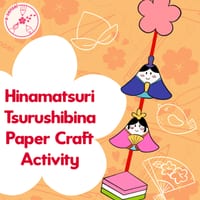 Hinamatsuri (Doll Festival) Tsurushibina Hanging Decoration Craft - thumbnail 1 of 1