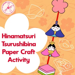 Hinamatsuri (Doll Festival) Tsurushibina Hanging Decoration Craft - image 1 of 1