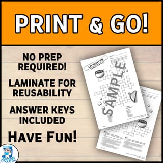 Celebrate St Patrick's Day | Engaging Crossword Puzzles! Print & Go! - image 2 of 2