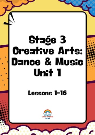 Stage 3 Creative Arts Unit | Dance & Music | 16 Lessons | NSW 2026 Syllabus Aligned | PowerPoint - image 2 of 8