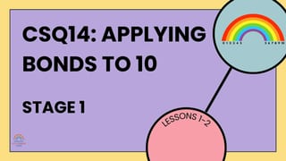 Stage 1 Maths EAST-Aligned | CSQ14 & RWN15 | Reading & Writing Numbers + Number Bonds to 10 - image 5 of 8