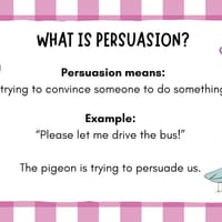 Year 1 Persuasive Writing Unit | Stage 1 Persuasive | Don’t Let the Pigeon Drive the Bus | 10 Lesson - thumbnail 8 of 8
