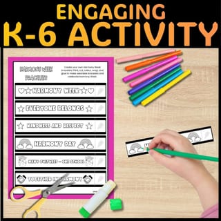 Harmony Week Bracelets | Harmony Day Bracelets | Harmony Week Paper Chain - image 2 of 4