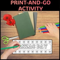 ANZAC Day Bookmarks to Colour | Print-and-Go Bookmarks | LEST WE FORGET - thumbnail 4 of 4