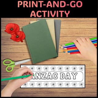 ANZAC Day Bookmarks to Colour | Print-and-Go Bookmarks | LEST WE FORGET - image 4 of 4