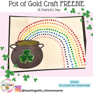 Pot of Gold Craft FREEBIE - image 1 of 1