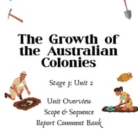 Stage 3 HSIE History Unit 2 – The Growth of the Australian Colonies | 16 Lessons, Worksheets & more - thumbnail 2 of 8