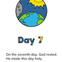 7 Days of Creation Bible Story, 1st, Christian, Low-prep, Worksheets, Games - thumbnail 2 of 4
