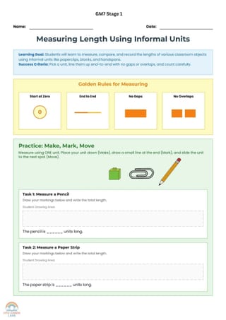 Stage 1 Maths EAST Aligned | RWN17 & GM7 | Measuring Length + Odd & Even Numbers | Lessons 1-5 - image 7 of 7