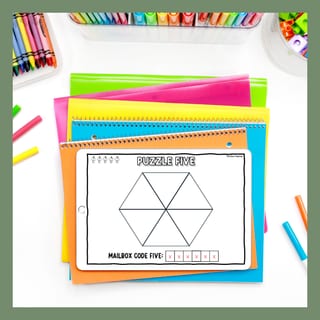 1- & 2-Digit Addition & Subtraction Valentine’s Day Logic Puzzle Escape Room - image 6 of 9