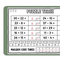 Year 1 & 2 Holiday Number & Algebra Escape Room Ultimate Bundle - thumbnail 8 of 8