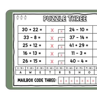 Year 1 & 2 Holiday Number & Algebra Escape Room Ultimate Bundle - image 8 of 8