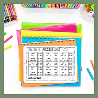 Year 1 & 2 Holiday Number & Algebra Escape Room Ultimate Bundle - image 5 of 8