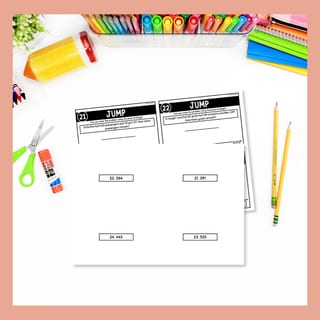 2 & 3-Digit Addition & Subtraction Word Problems Jump Strategy Open Number Line - image 8 of 9