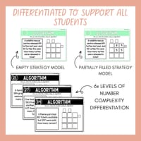 2 & 3-Digit Addition & Subtraction Word Problems Written Algorithm & Regrouping - thumbnail 4 of 9