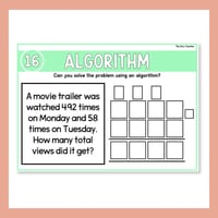 2 & 3-Digit Addition & Subtraction Word Problems Written Algorithm & Regrouping - thumbnail 9 of 9